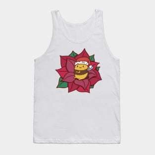 Christmas Bee Holiday Beekeeper Tank Top